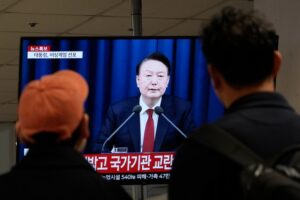 South Korean president declares martial regulation in late-night stay tv tackle